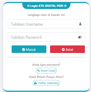 Register PGRI Muna Barat - Persatuan Guru Republik Indonesia Cabang Muna Barat